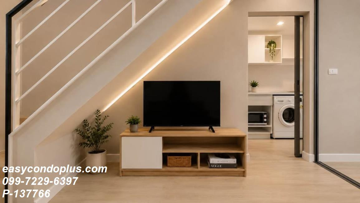 💥 [𝐏-𝟏𝟑𝟕𝟕𝟔𝟔] FORRENT : Metro Sky Prachachuen ดูเพล็กซ์ 2 ชั้น ราคาคุ้ม! ใกล้ MRT บางซ่อน 𝟏𝟖,𝟎𝟎𝟎/ด. | Line ID @easycondoplus | 099-229-6397 – รูปที่ 4