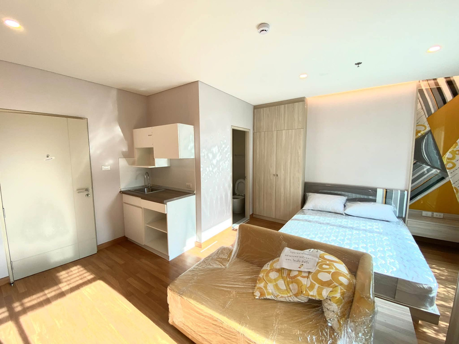 🌿 New room, garden view, 1st floor, only 11,000 baht/month! 🔥 ✨ Lumpini Park Vibhavadi-Chatuchak – รูปที่ 3