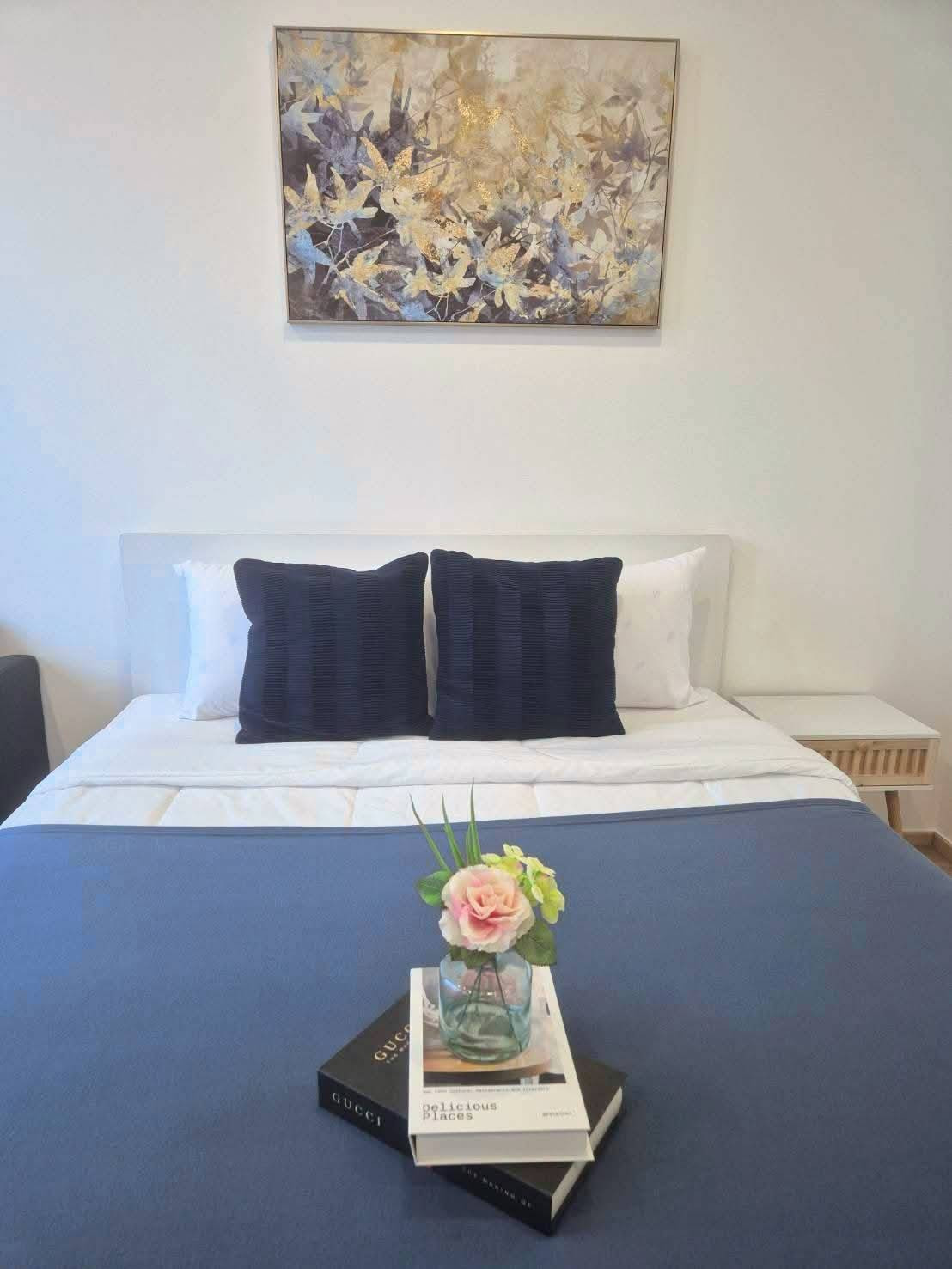 For rent, The Rich Rama 9 - Srinakarin project, beautiful room, fully furnished, ready to move in. – รูปที่ 2