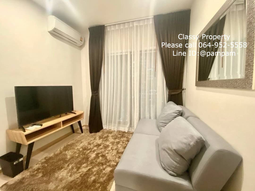 Condo for rent : Noble Revolve Ratchada1 1Bedroom  High floor Fully furnished near MRT Cultural Centre 14,000 baht only 🔥🔥🔥 – รูปที่ 4