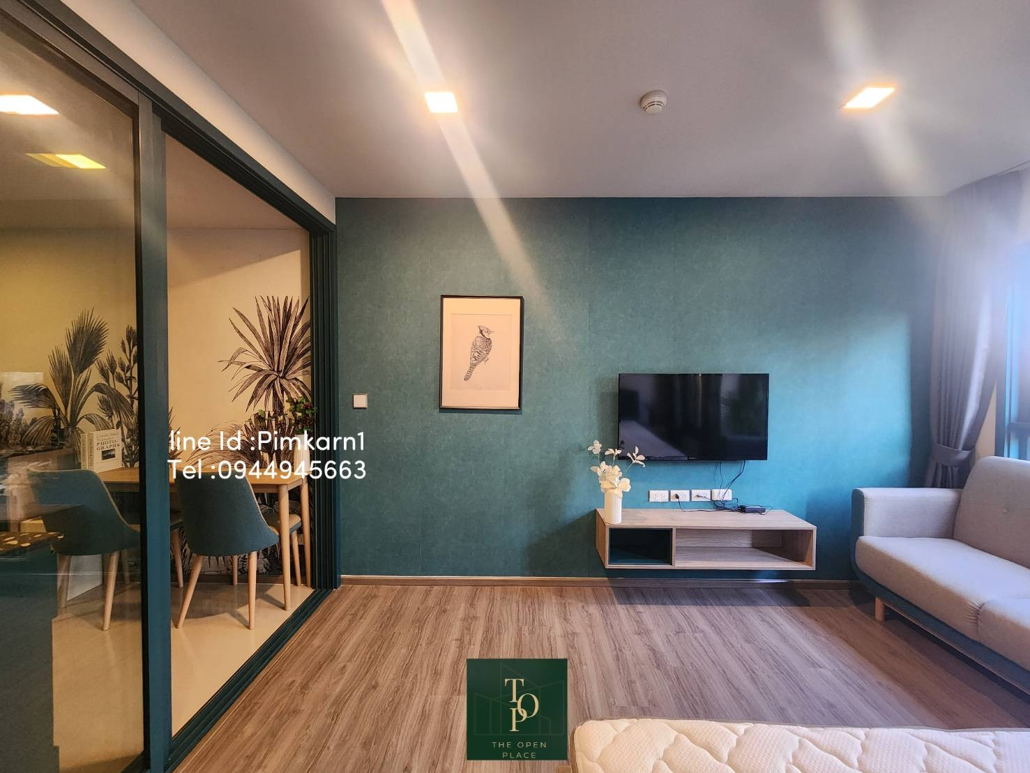 The Base Sukhumvit 50 <<1 Bedroom For Rent>>📍Location: Sukhumvit 50 ( has shuttle services to On Nut ) :Fully Furnished – รูปที่ 4