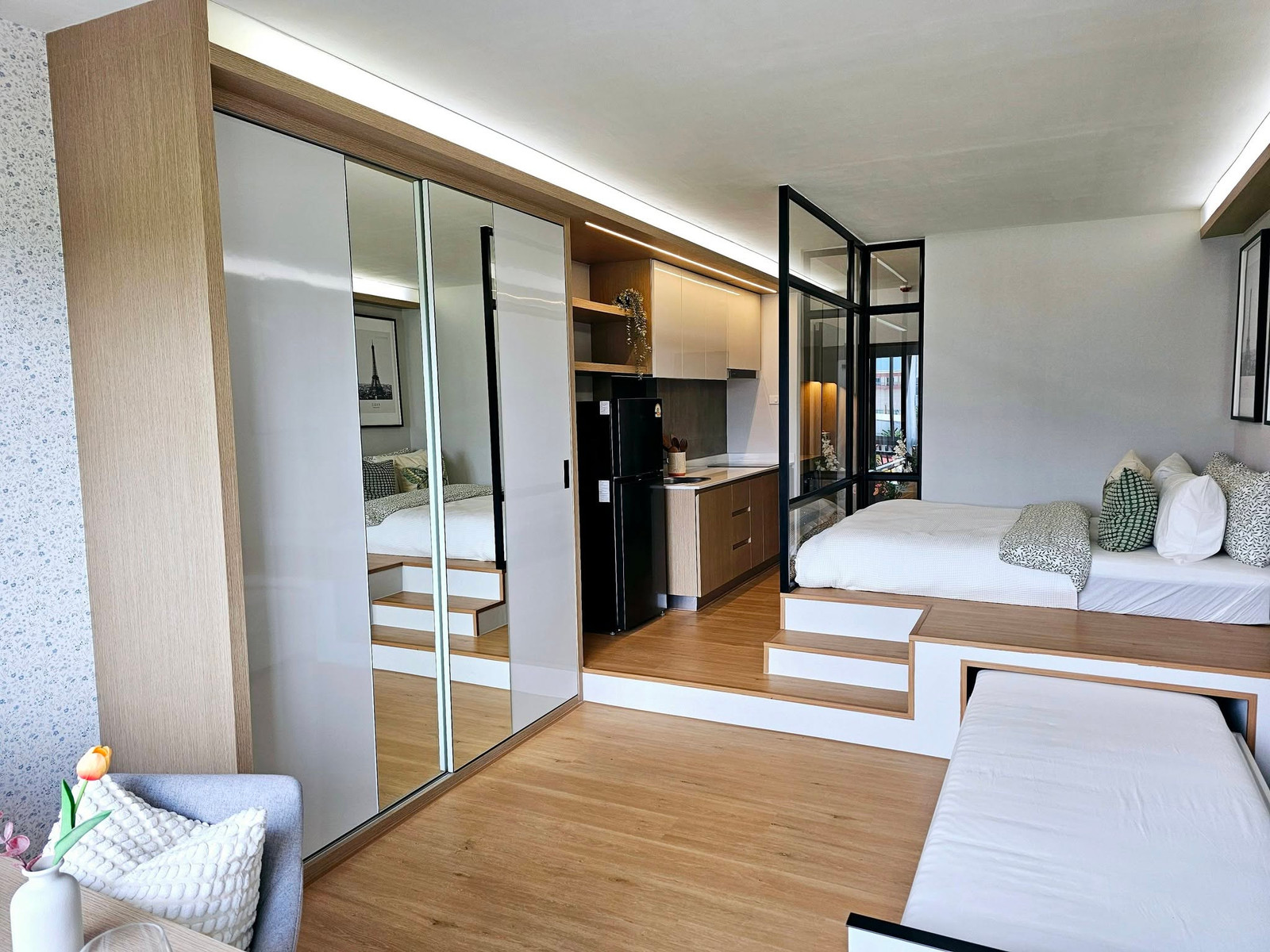 🏢 ขาย Hillside Payap Condo 9 | ชั้น 5 | รีโนเวทใหม่สไตล์ Modern Minimal | วิวดอยสุเทพ 🌿 – รูปที่ 3