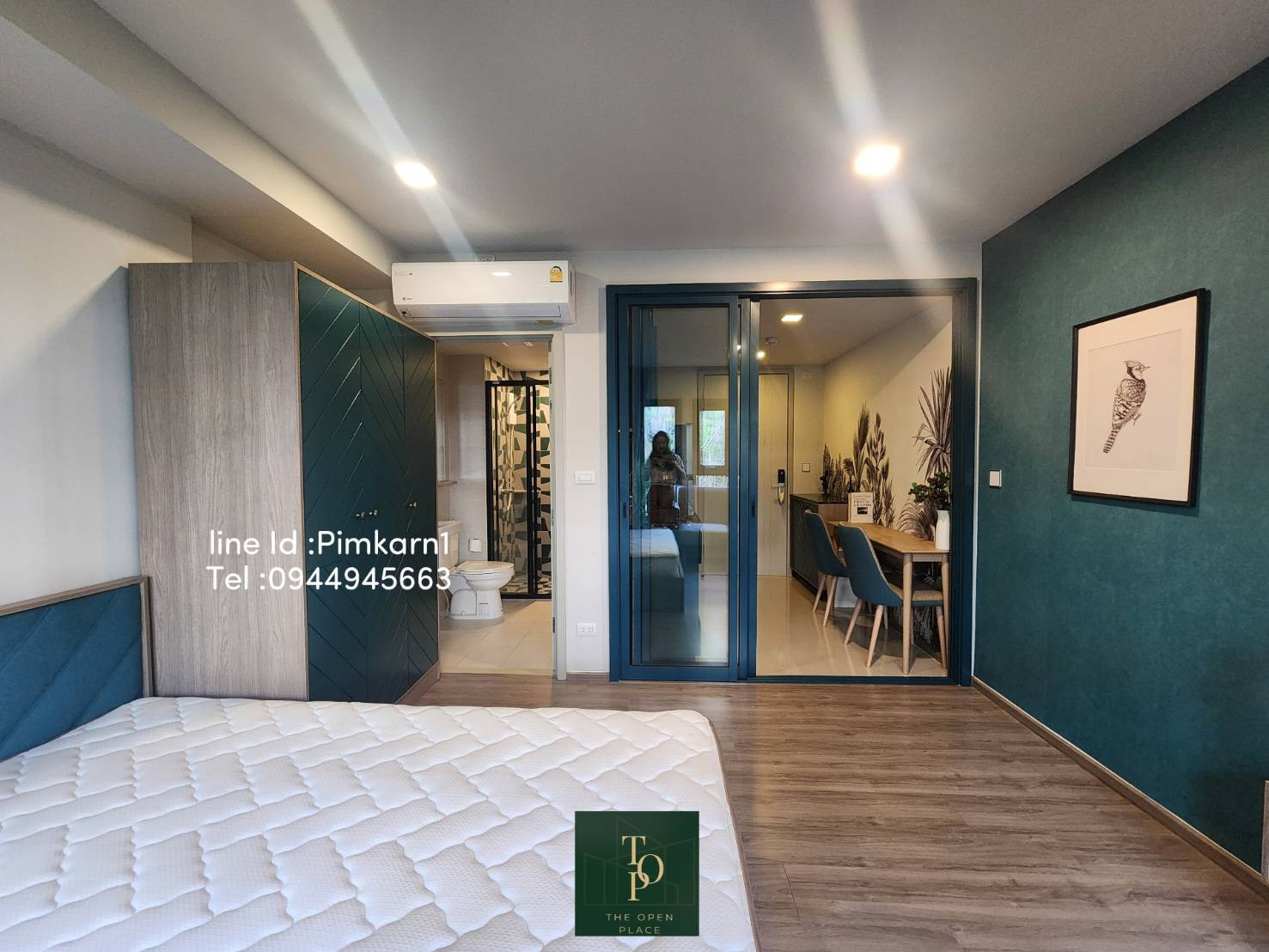 The Base Sukhumvit 50 <<1 Bedroom For Rent>>📍Location: Sukhumvit 50 ( has shuttle services to On Nut ) :Fully Furnished – รูปที่ 2