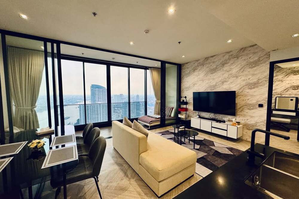 🔥 Sale - Rent !! 🔥 Chapter Charoennakhon - Riverside, 2 bedroom, 2 bathroom, river view, high floor 41++, Modern style / luxurious !! Code C20260900012 furnished, ready to move in, Special Deal!!📣📣 🔥 Sale - Rent !! 🔥 Chapter Charoennakhon - Riverside, 2 bedroom, 2 bathroom, river view, high floor 41++, Modern style / luxurious !! Code C20260900012 furnished, ready to move in, Special Deal!!📣📣