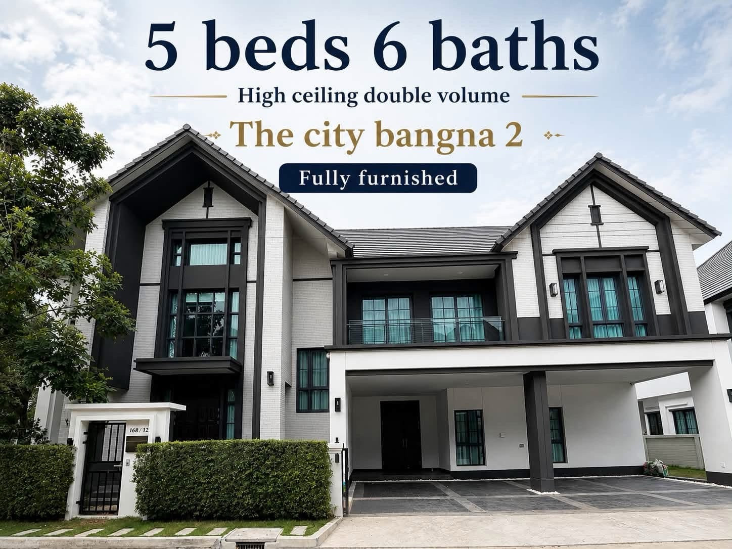 🏡 ให้เช่า | THE CITY 2 BANGNA – POOL VILLA 🏡 ให้เช่า | THE CITY 2 BANGNA – POOL VILLA