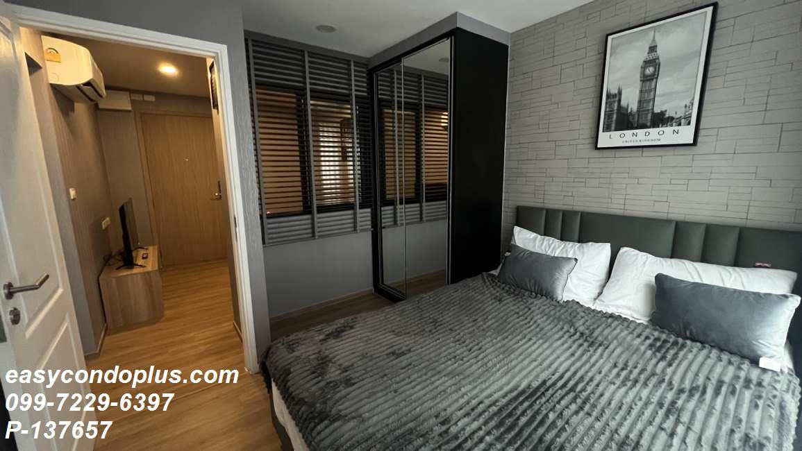 💥 [𝐏-𝟏𝟑𝟕𝟔𝟓𝟕] FORRENT : Cibic Ratchada 32 beautifully decorated, warm and livable! Near MRT Lat Phrao 𝟏𝟒,𝟓𝟓𝟎/Mon. | Line ID @easycondoplus | 099-229-6397 – รูปที่ 2