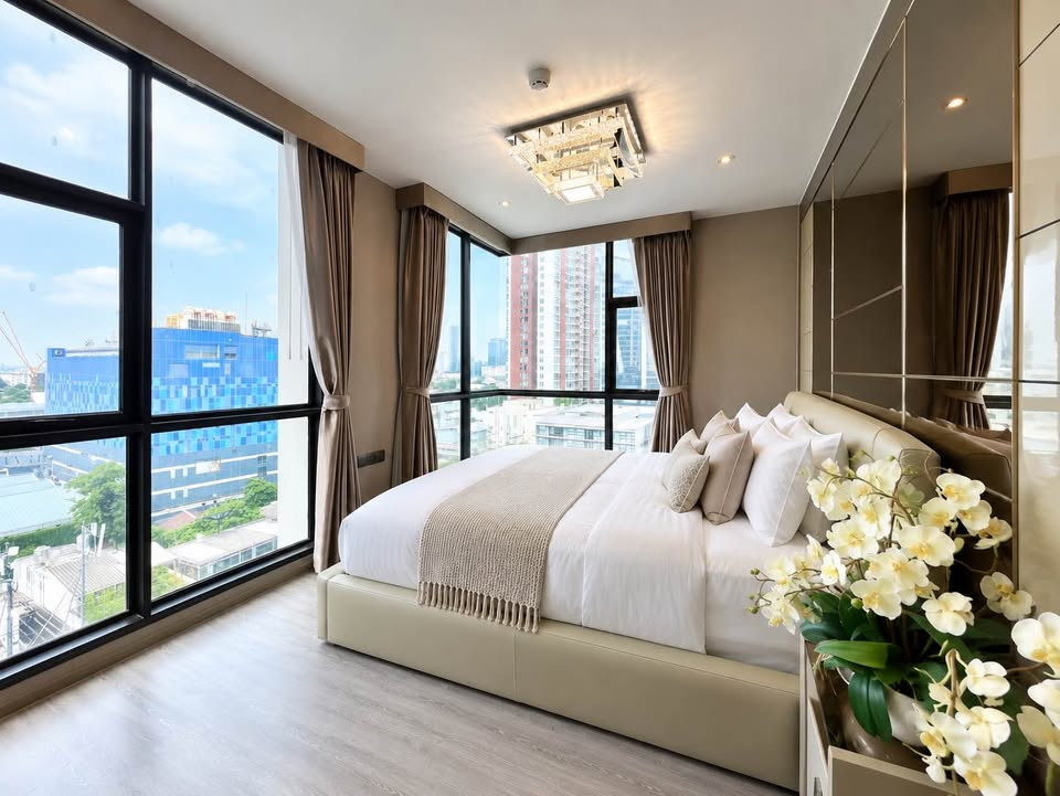 🏙️ FOR RENT | RHYTHM EKKAMAI ✨ ห้องมุม 2 ห้องนอน วิวสวย ไม่บัง | 80 ตร.ม. | Fully Furnished