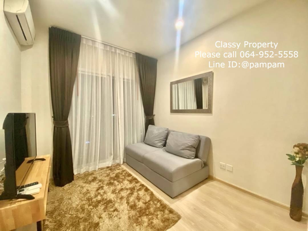 Condo for rent : Noble Revolve Ratchada1 1Bedroom  High floor Fully furnished near MRT Cultural Centre 14,000 baht only 🔥🔥🔥 – รูปที่ 3