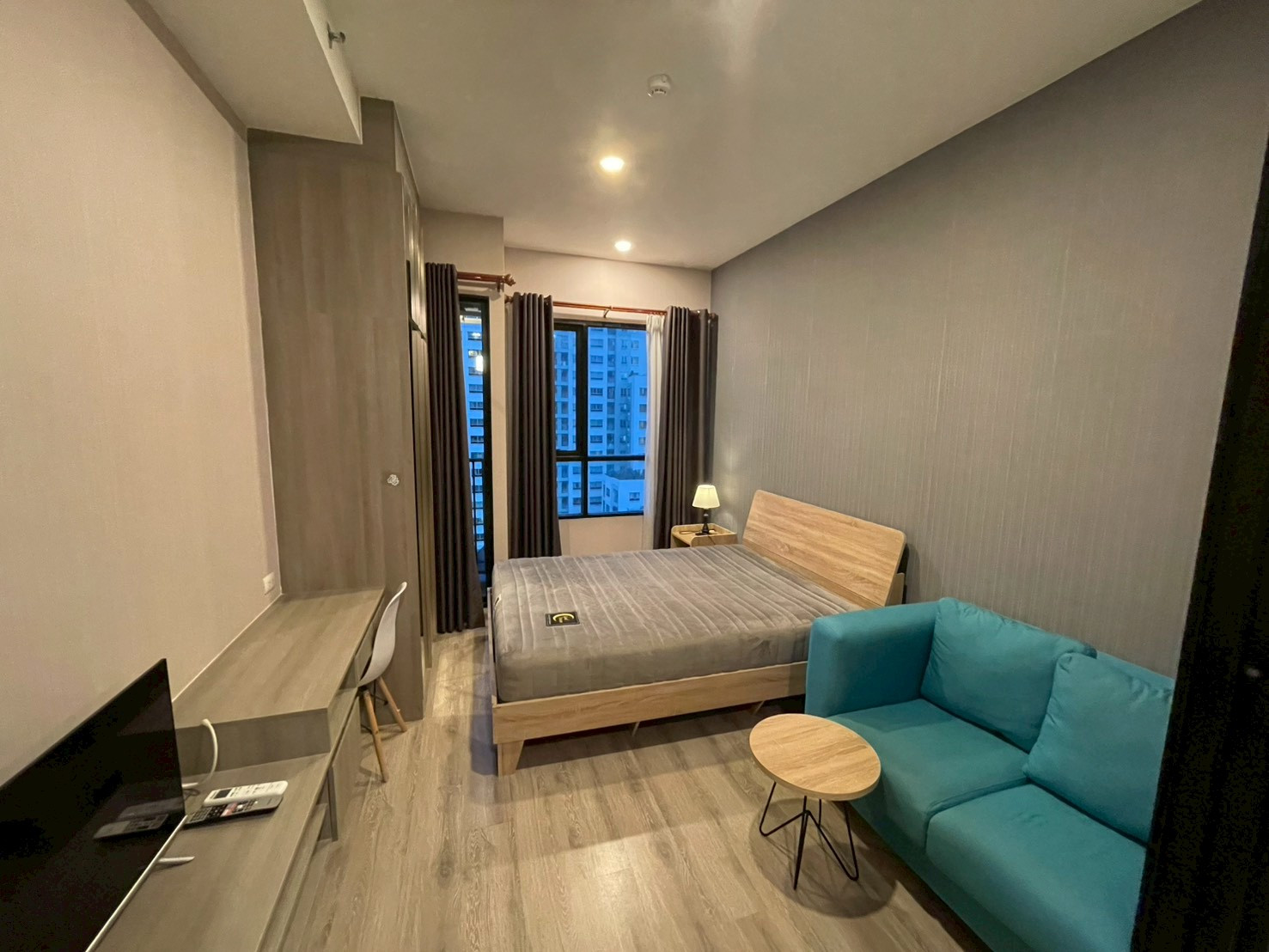 KnightsBridge Collage รามคำแหง | ยูนิต 1 ห้องนอน ชั้น 14 (600 ม. ถึงเดอะมอลล์บางกะปิ และ MRT แยกลำสาลี)