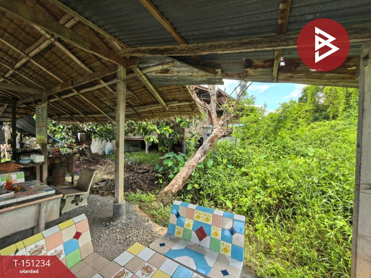 Empty land for sale, area 198 square meters, Amphawa, Samut Songkhram, good location next to the road. – รูปที่ 3