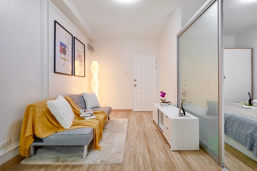 💖QUIETLY REFINED✨Condo for sale, City Home Srinakarin | Size 29 sq m., 1 bedroom, 1 bathroom, separate kitchen | Newly decorated room, fully furnished, only 1.29 MB🔥 💖QUIETLY REFINED✨Condo for sale, City Home Srinakarin | Size 29 sq m., 1 bedroom, 1 bathroom, separate kitchen | Newly decorated room, fully furnished, only 1.29 MB🔥