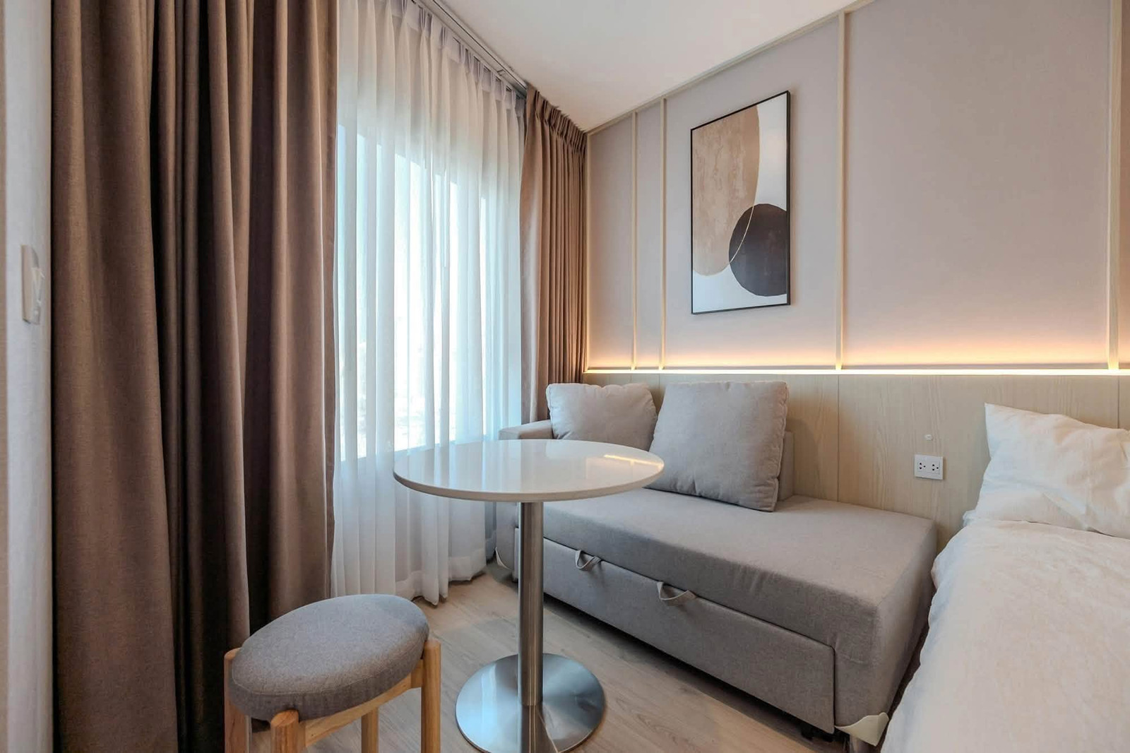 ห้องให้เช่า ตึกใหม่มากกก ห้องใหม่ ทำเลดี Life Rama4-Asoke ชั้นสูง วิวดี – รูปที่ 3