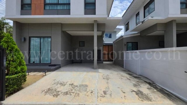 บ้านแฝด หมู่บ้าน เพอร์เฟค พาร์ค ราชพฤกษ์-346 หลังมุม บ้านสวย ทำเลดี – รูปที่ 2