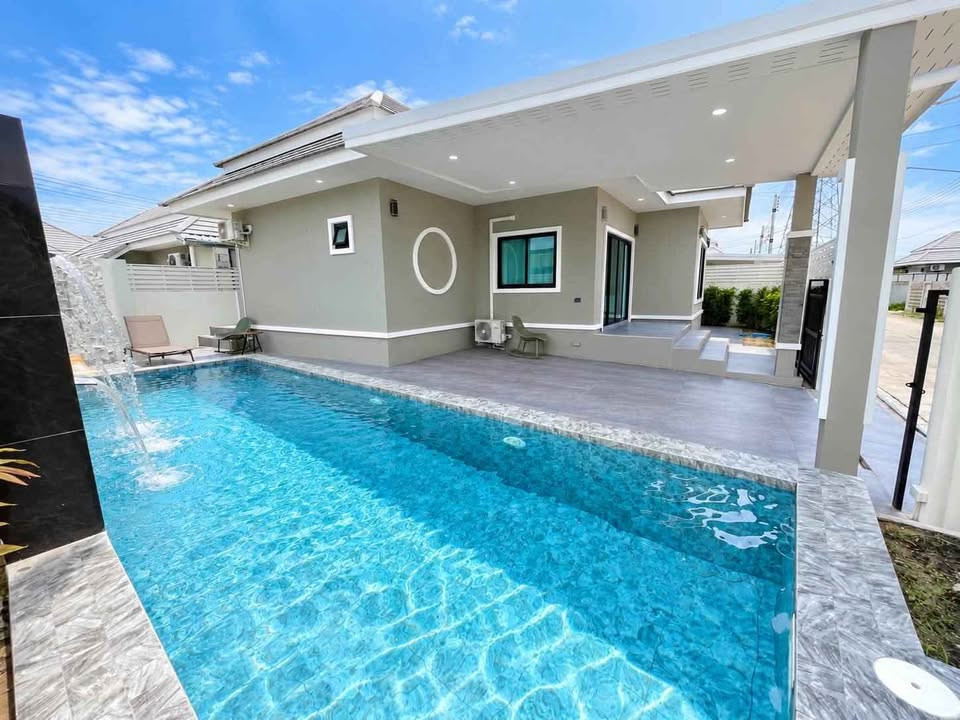 ขายหรือให้เช่าวิลล่าสวย 3 ห้องนอน | Villa Town 88 หัวหิน