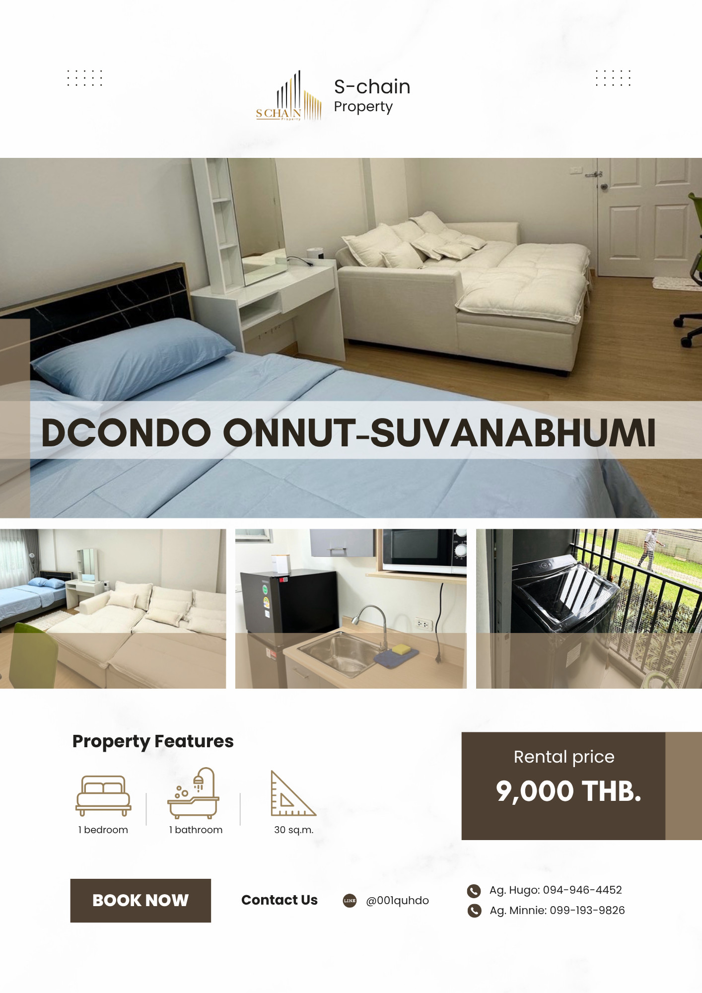 🧸🌷 Beautiful room, new furniture, ready to move in! 💕 dcondo Onnut–Suvarnabhumi ✨ NO-048 🧸🌷 Beautiful room, new furniture, ready to move in! 💕 dcondo Onnut–Suvarnabhumi ✨ NO-048