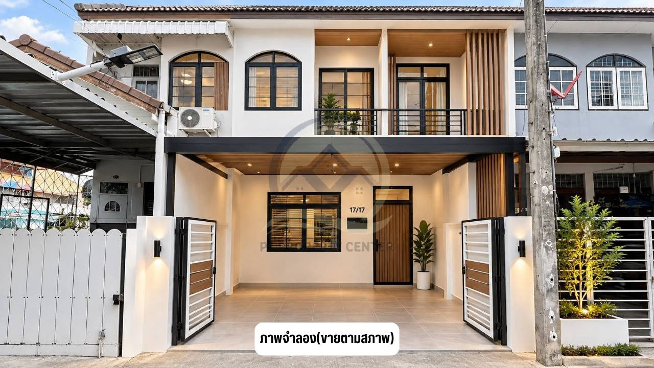 ทาวน์โฮม 2 ชั้น ซอยรามอินทรา 43 ถนนรามอินทรา บางเขน บ้านเปล่าพร้อมอยู่ ใกล้รถไฟฟ้า 300 เมตร เข้าซอยไม่ลึก เดินทางสะดวก – รูปที่ 2