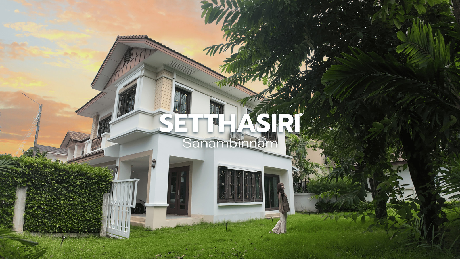 🏡 Corner Single House for Rent at Setthasiri Sanambinnam 🌟 Line @steadfastre 🏡 Corner Single House for Rent at Setthasiri Sanambinnam 🌟 Line @steadfastre