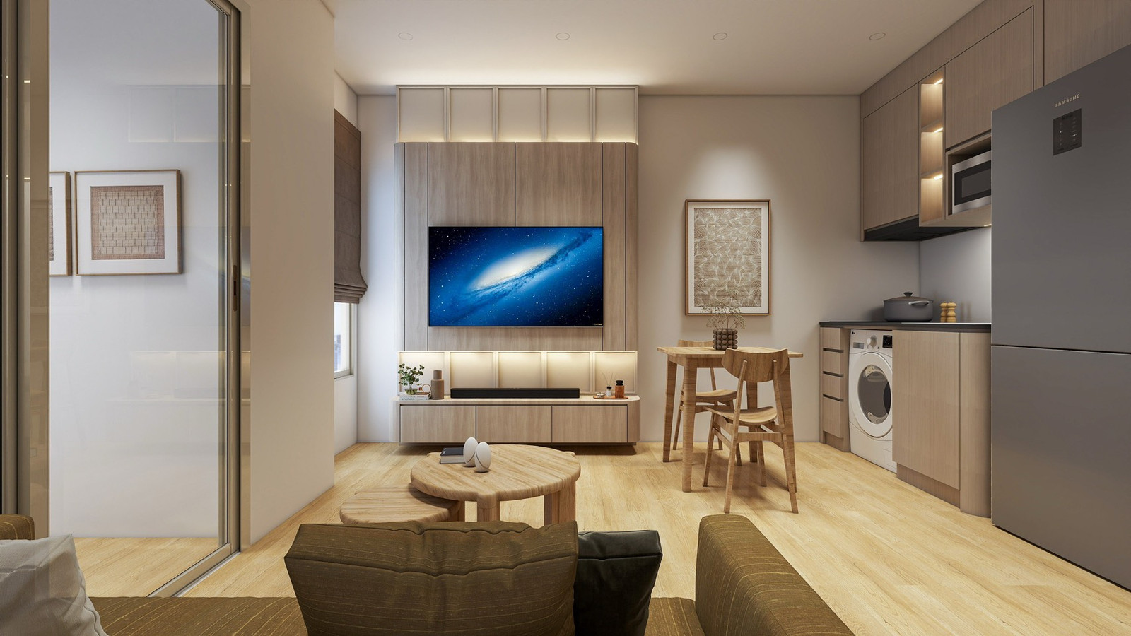 Condo IDEO Verve Sukhumvit, convenient travel, close to the BTS, beautifully decorated room, ready to move in.