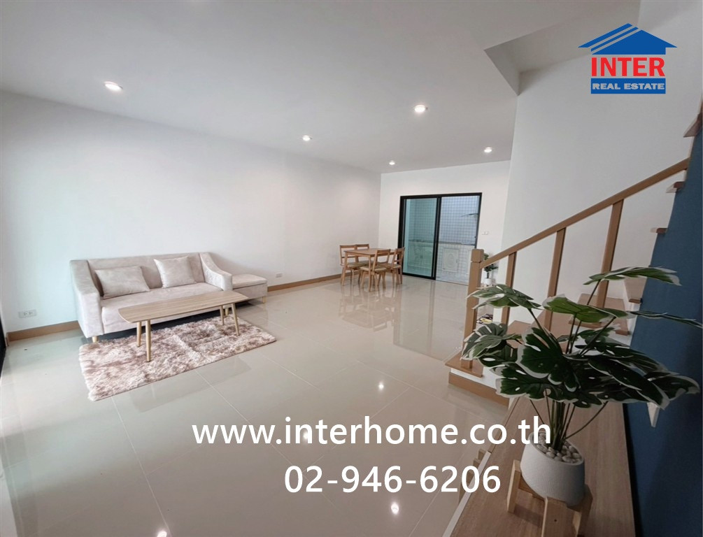 Townhome, 2 floors, 22.5 sq m, Medio Village, Nimitmai, near Fashion Island, Minburi Market, near Soi Nimitmai 15, Nimitmai Road, Ramindra Road, Khlong Sam Wa District, Bangkok. – รูปที่ 4