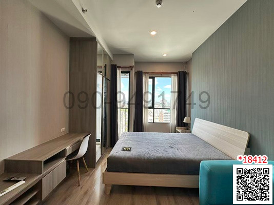 เช่า คอนโด KnightsBridge Collage รามคำแหง ขนาด 1 ห้องนอน ชั้น 11  ใกล้ BTS แยกลำสาลี – รูปที่ 2