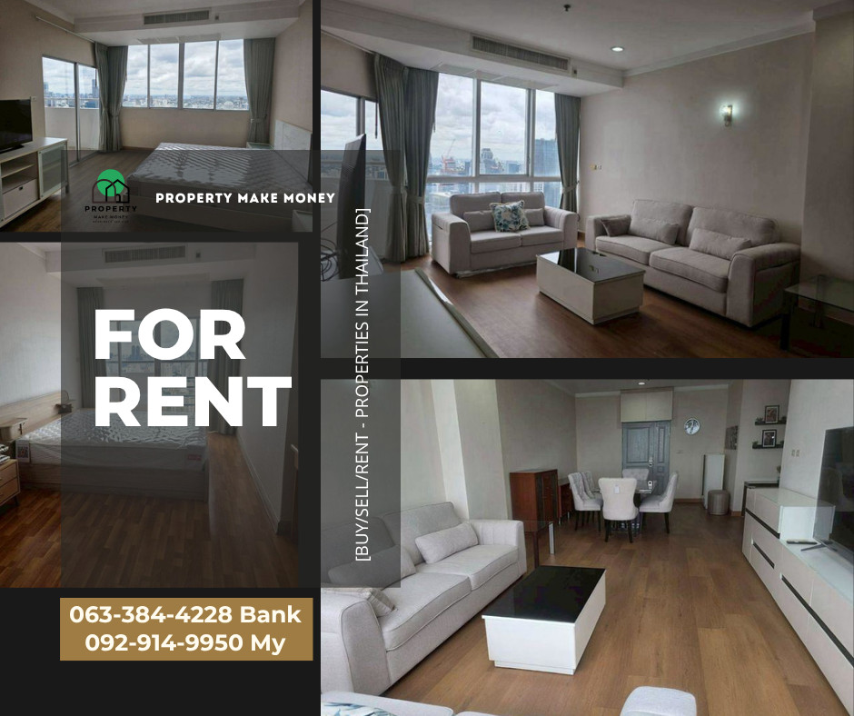 Penthouse Vibe! ปล่อยเช่าคอนโดหรูยูนิตใหญ่ ชั้น 40+ ใจกลางสุขุมวิท - The Waterford Diamond Sukhumvit 30/1
