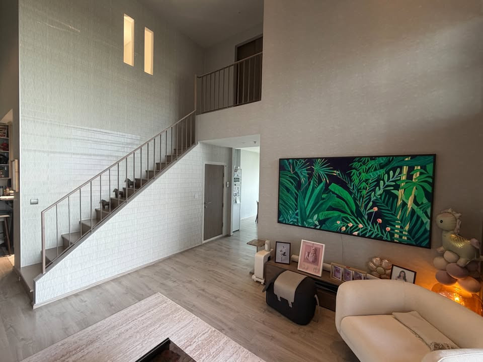 Rare unit 3 bedrooms with Duplex for rent at Rhythm ekkamai estate – รูปที่ 3