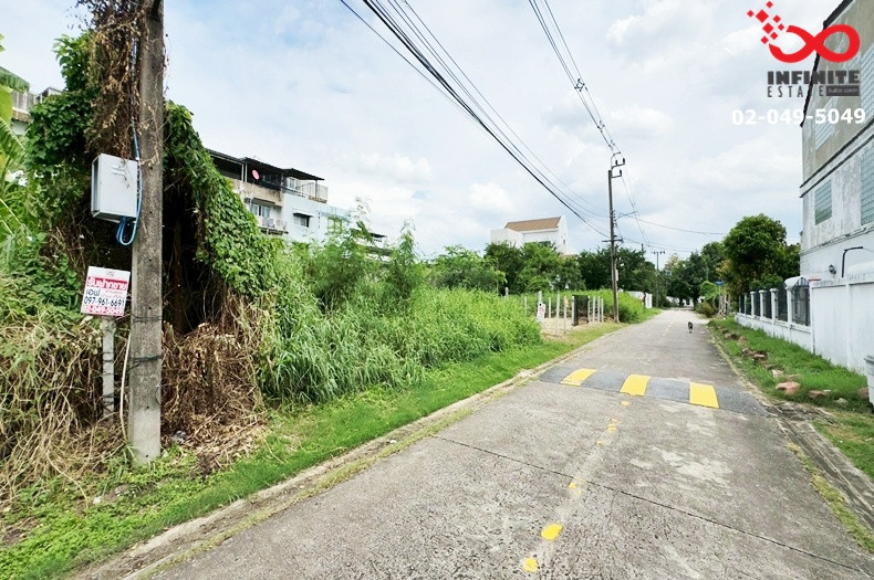 ขายที่ดิน 209 ตร.ว. รามอินทรา 61 ใกล้รถไฟฟ้าสายสีชมพู หมู่บ้านสวัสดิการนายทหาร  – รูปที่ 2