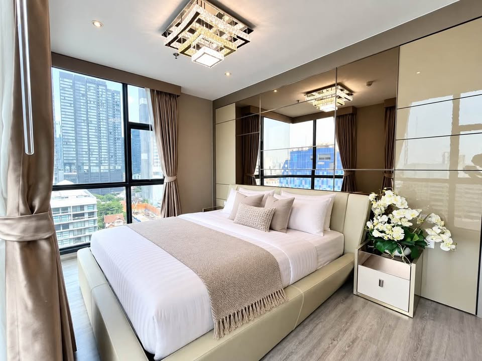 🏙️ FOR RENT | RHYTHM EKKAMAI ✨ ห้องมุม 2 ห้องนอน วิวสวย ไม่บัง | 80 ตร.ม. | Fully Furnished – รูปที่ 2