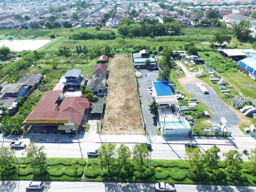Land for sale along Hathairat Road, Khlong Sam Wa, 1 rai, suitable for business, KK – รูปที่ 4