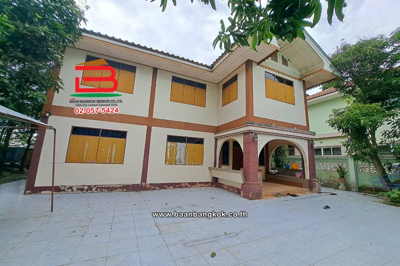 ที่ดินพร้อมบ้าน 2 ชั้น เนื้อที่ 221 ตร.ว. ซอยสายไหม 7, ใกล้วัดเจริญธรรมาราม ถนนสายไหม แขวงสายไหม เขตสายไหม – รูปที่ 2