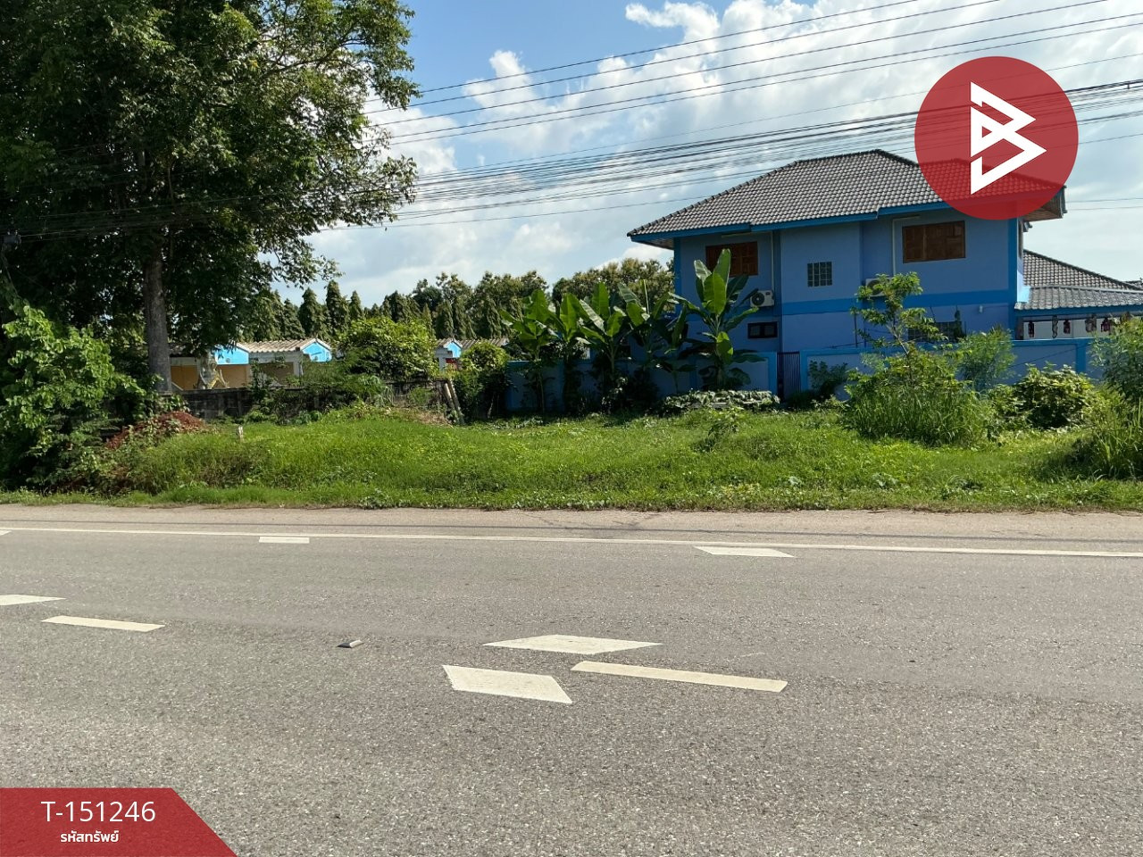 Land for sale, area 97.9 square meters, Tha Sao, Uttaradit, good location, next to the road. Land for sale, area 97.9 square meters, Tha Sao, Uttaradit, good location, next to the road.