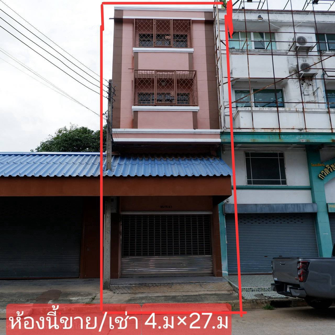 Commercial building for rent, near Image Mall, Sai 4, just 1 minute.