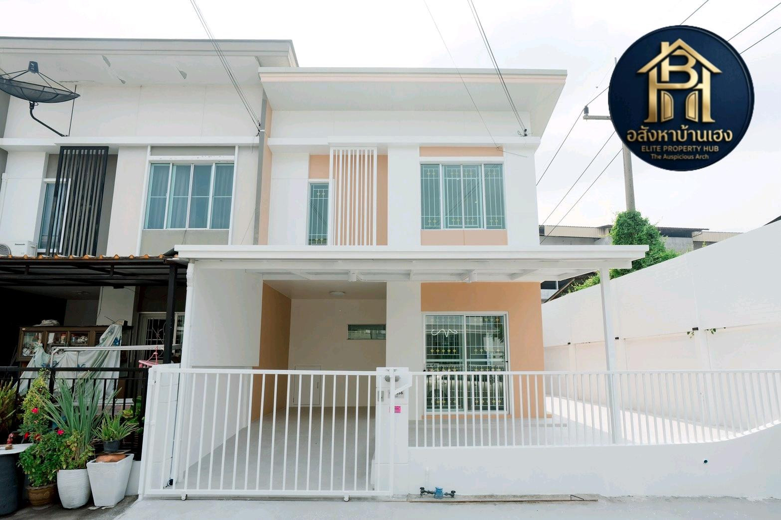 🏡 ขายทาวน์โฮมหลังริม รีโนเวทมินิมอลละมุนพร้อมอยู่  – รูปที่ 4