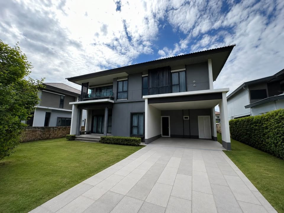 SH 1205 ให้เช่า บ้านเดี่ยว หมู่บ้าน ฮาบิเทีย ยาร์ด รามอินทรา Habitia Yard Ramintra #HabitiaYardรามอินทรา #บ้านเดี่ยวถนนปัญญาอินทรา #บ้านเช่าใกล้โรงเรียนสาธิตพัฒนา – รูปที่ 2