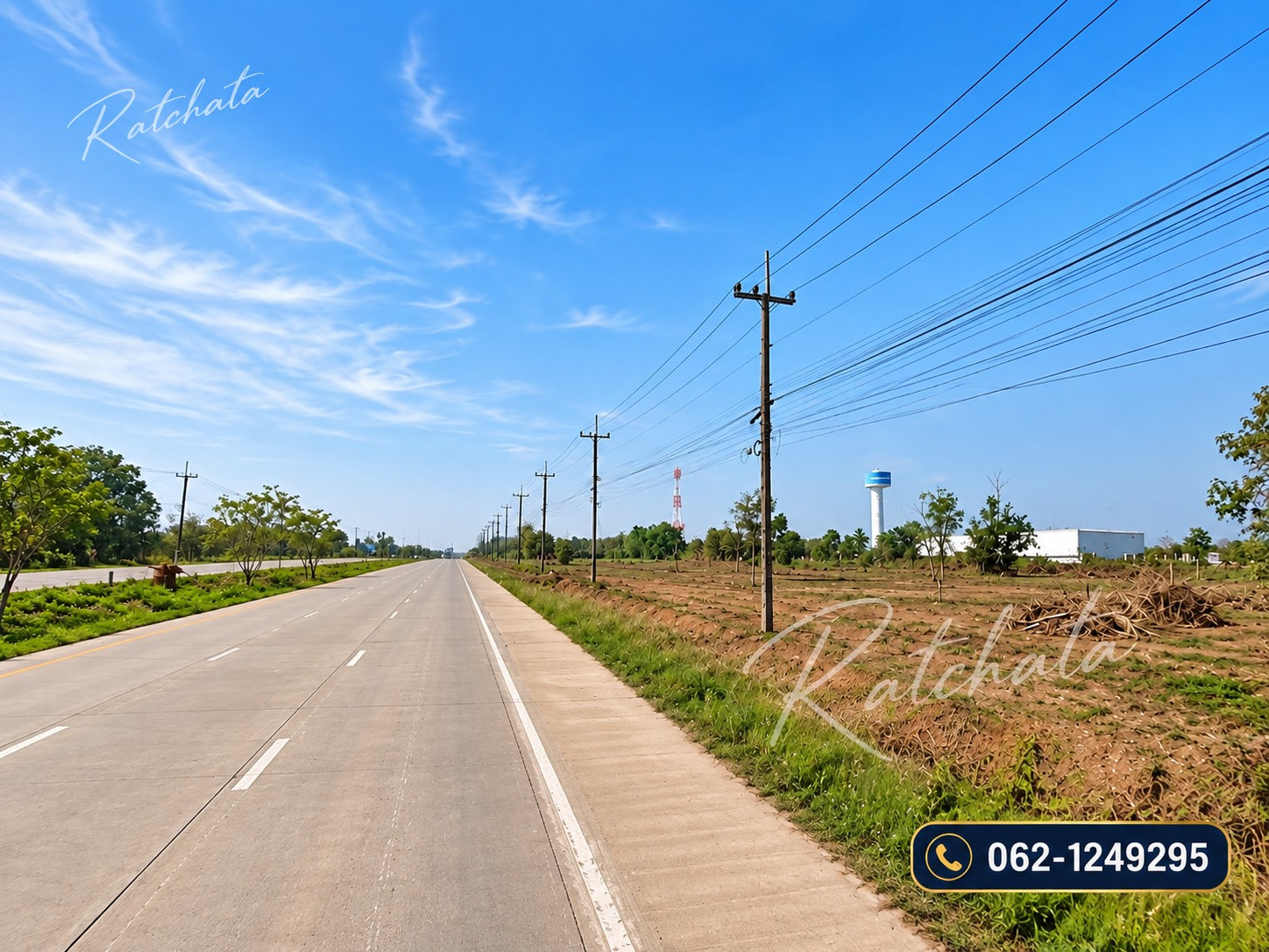 ขายที่ดินติดถนนมิตรภาพ 6เลน 11ไร่ อุดรธานี  เส้นเศรษฐกิจอุดร-หนองคาย-ลาว (แบ่งขายได้) – รูปที่ 4