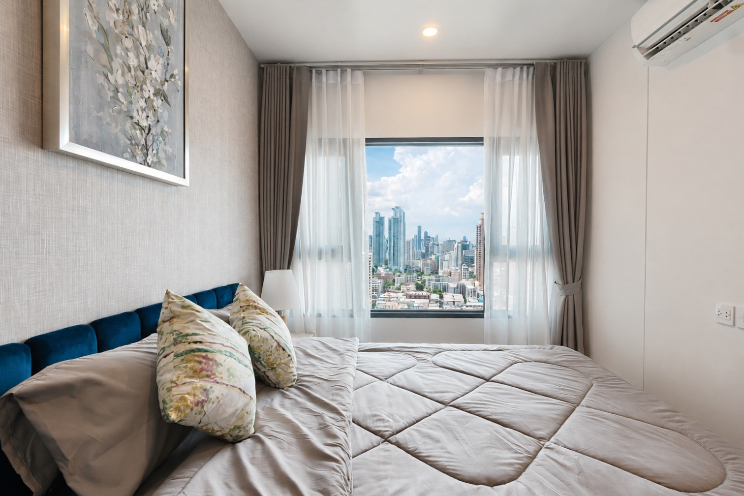 For rent, Life Rama 4-Asoke, 29th floor, high view, 1 bedroom, 28.5 sq m, fully furnished, 25,000 baht, near MRT Ratchadamri | Life Rama 4-Asoke Floor 29 City View 1BR 25,000 THB Near MRT For rent, Life Rama 4-Asoke, 29th floor, high view, 1 bedroom, 28.5 sq m, fully furnished, 25,000 baht, near MRT Ratchadamri | Life Rama 4-Asoke Floor 29 City View 1BR 25,000 THB Near MRT