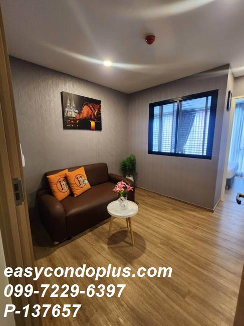 💥 [𝐏-𝟏𝟑𝟕𝟔𝟓𝟕] FORRENT : Cibic Ratchada 32 beautifully decorated, warm and livable! Near MRT Lat Phrao 𝟏𝟒,𝟓𝟓𝟎/Mon. | Line ID @easycondoplus | 099-229-6397 – รูปที่ 4