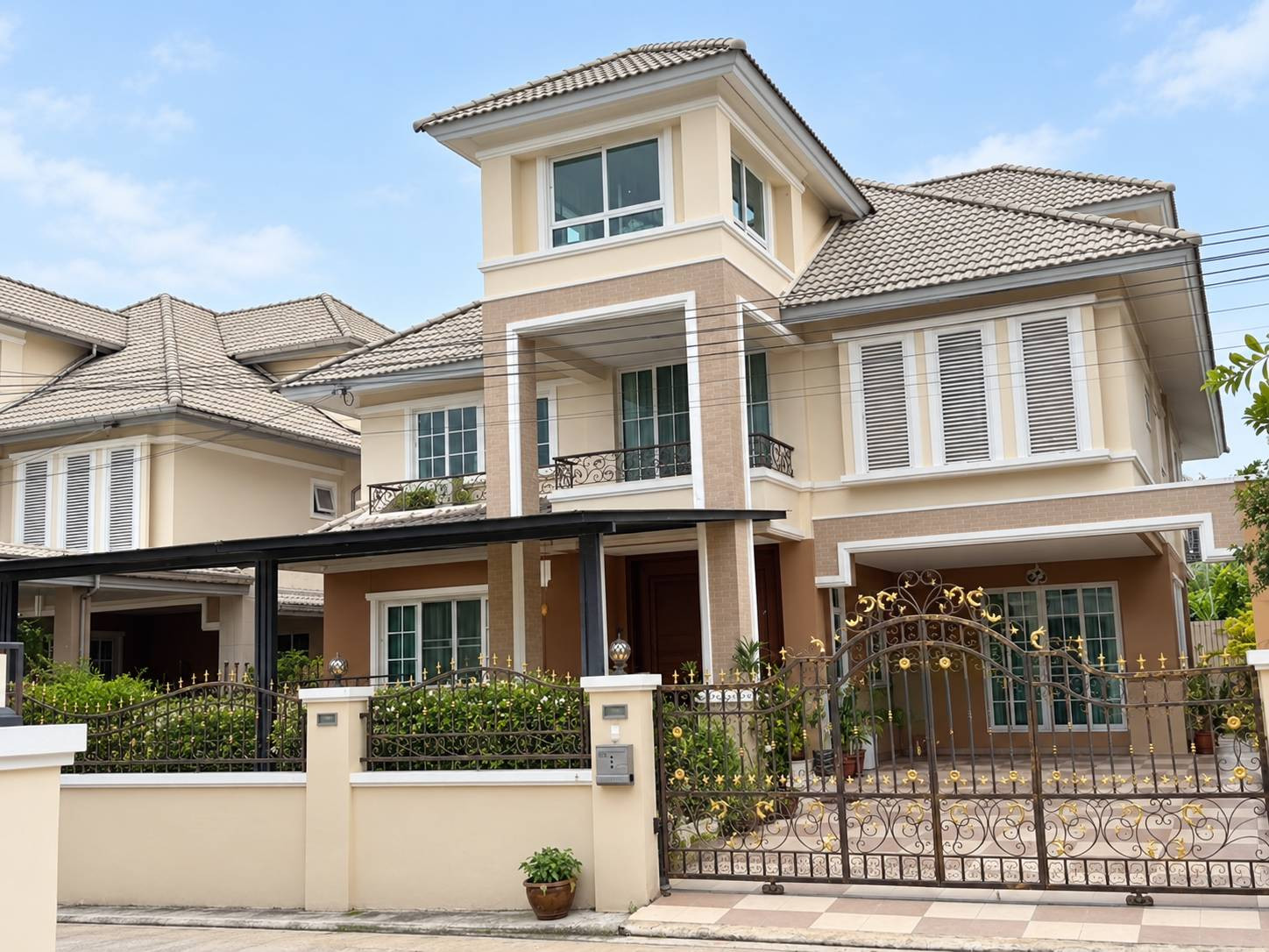 🏘️3-story detached house, Im Amphon Village 2 Strong structure, good location, convenient travel.