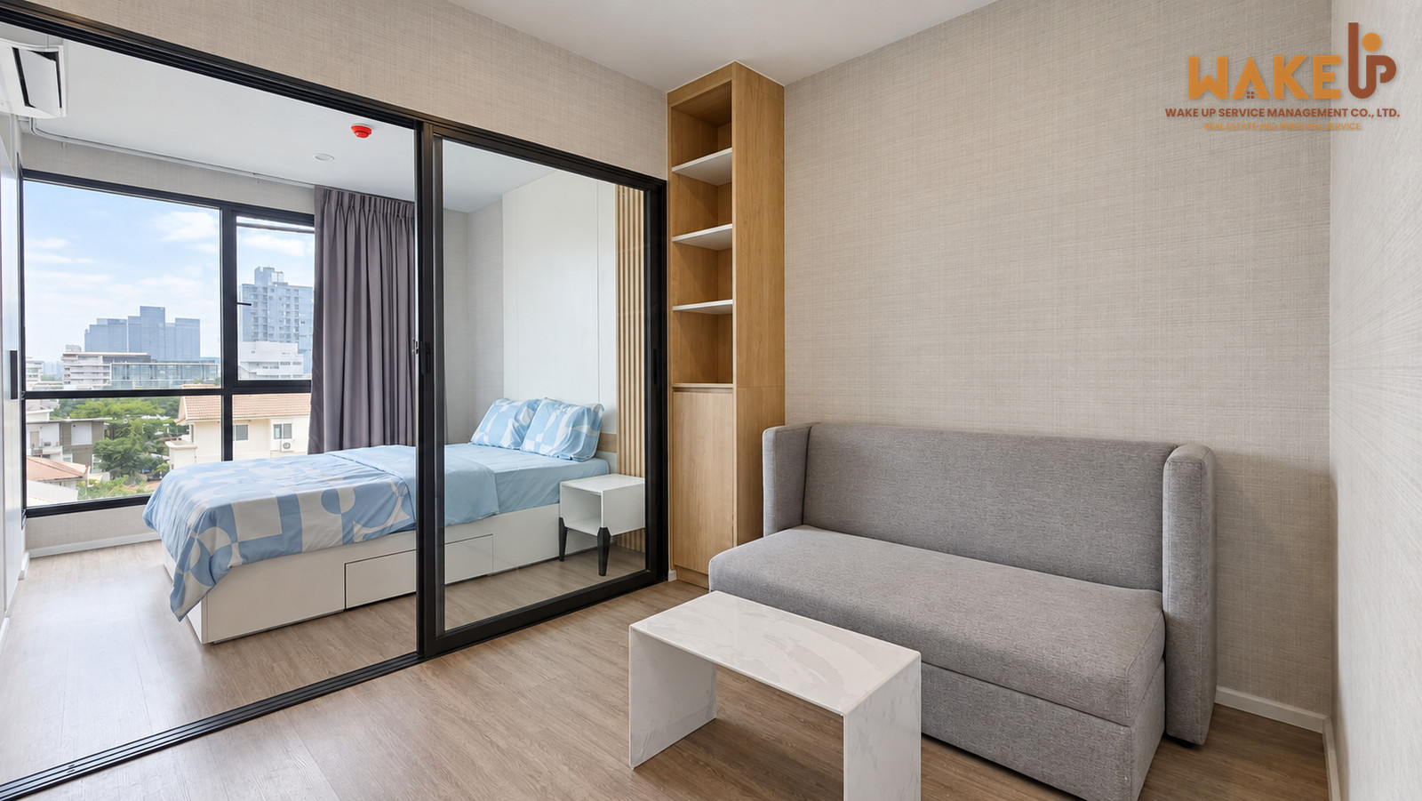 Blue Sukhumvit 89 | 1BR 27sqm | ฿15K | Near BTS On Nut Blue Sukhumvit 89 | 1BR 27sqm | ฿15K | Near BTS On Nut