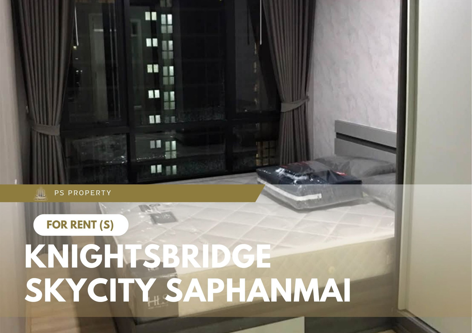 For Rent 🔥 Knightsbridge Skycity Saphanmai 🔥 Fully furnished and equipped with appliances; near BTS Sai Yud. For Rent 🔥 Knightsbridge Skycity Saphanmai 🔥 Fully furnished and equipped with appliances; near BTS Sai Yud.