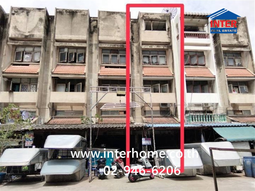 อาคารพาณิชย์ 4 ชั้น 20 ตร.ว. อาคารพาณิชย์ ใกล้แม็คโครรังสิต ซอยพหลโยธิน107 แยก1 ถนนพหลโยธิน ธัญบุรี ปทุมธานี 