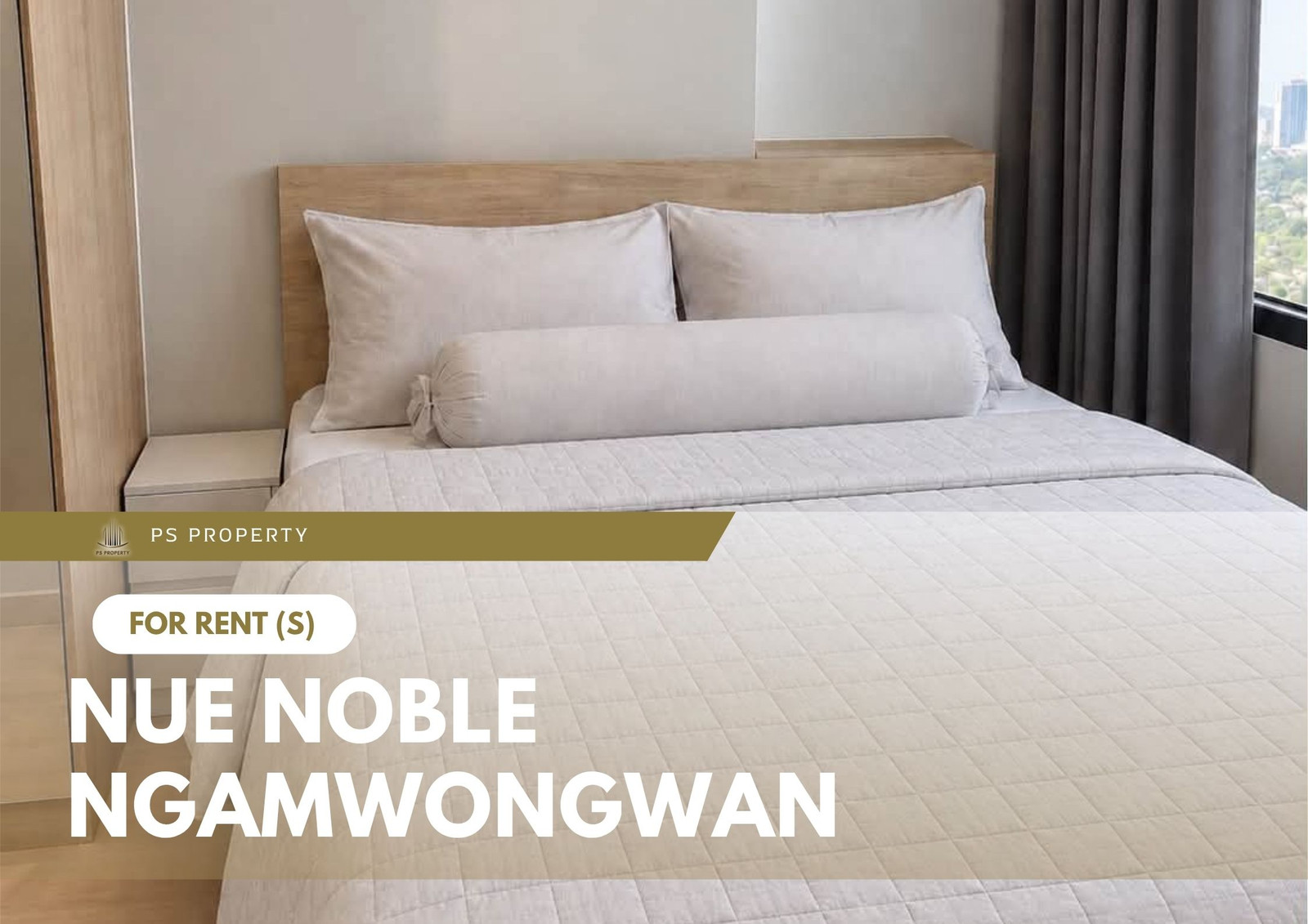 ให้เช่า 🔥 Nue Noble Ngamwongwan 🔥 เฟอร์นิเจอร์ และ เครื่องใช้ไฟฟ้าครบ ใกล้ MRT ศูนย์ราชการฯ