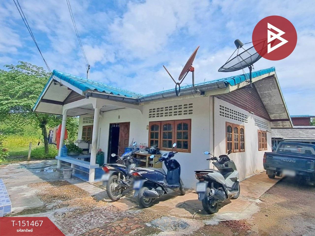 ขายบ้านเดี่ยวพร้อมที่ดิน เนื้อที่ 69 ตร.วา ดำเนินสะดวก ราชบุรี  – รูปที่ 2