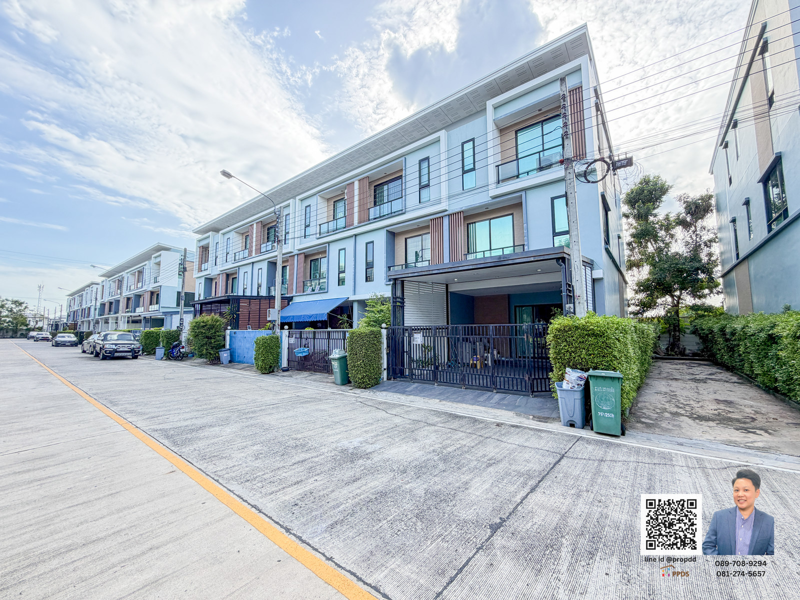 Home Office for Sale | Bangna KM.5 Baan Chayada @ Work | Corner Unit Facing the Garden – รูปที่ 3