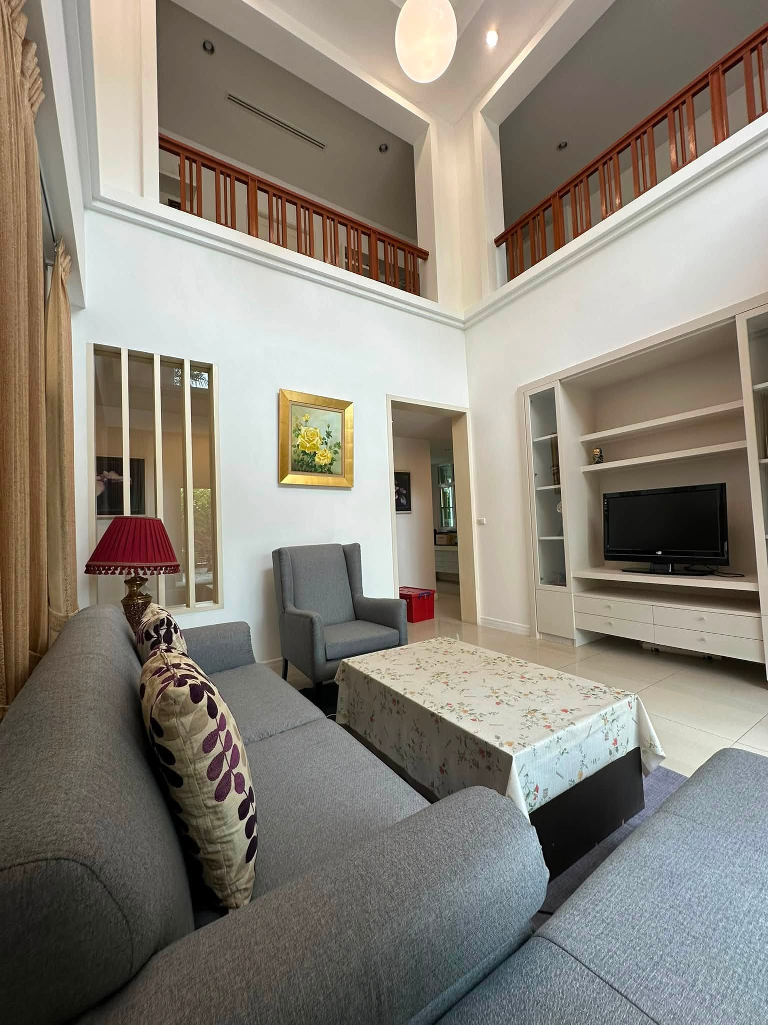 ให้เช่า บ้านเดี่ยว Nusasiri Bangna | ที่ดินใหญ่ 173 ตร.ว. | พื้นที่ใช้สอย 420 ตร.ม. | Fully Furnished | พร้อมเข้าอยู่ – รูปที่ 3