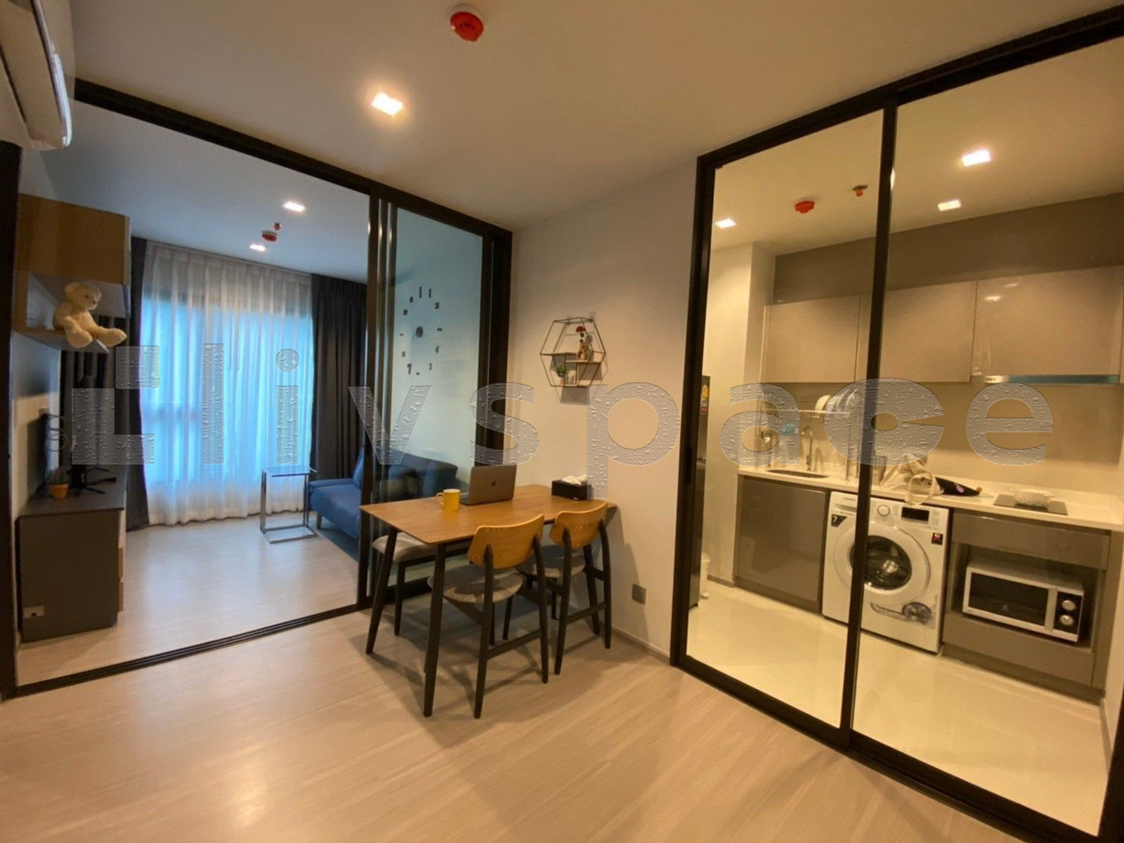 ▚ L1JC0Mツ FOR RENT Life Asoke - Rama 9 1Bed Plus 35sqm 21k/mo Great Price Functional Layout Near MRT Rama 9✨ – รูปที่ 2