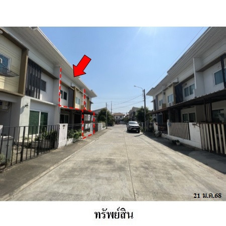 ทาวน์เฮ้าส์ 2 ชั้น เดอะโมดิช บางบัวทอง โครงการติดถนนลำโพ ใกล้รถไฟฟ้าสายสีม่วง และเซ็นทรัล เวสต์เกต เนื้อที่ 19.5 ตร.ว. ฟังก์ชันคุ้ม 4 ห้องนอน 2 ห้องน้ำ หน้ากว้างจอดรถสบาย เหมาะสำหรับครอบครัวขยายที่มองหาบ้านพร้อมอยู่ทำเลบางบัวทองในราคาเพียง 1,928,000.- – รูปที่ 2