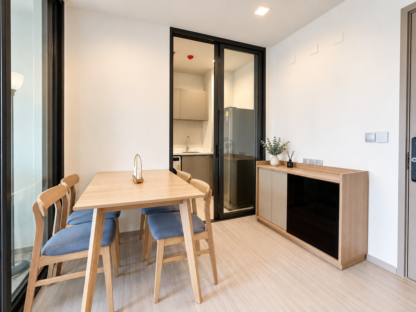 เช่า  1 ห้องนอนพลัส 35 ตรม Life Asoke-Hype ชั้นสูง – รูปที่ 4