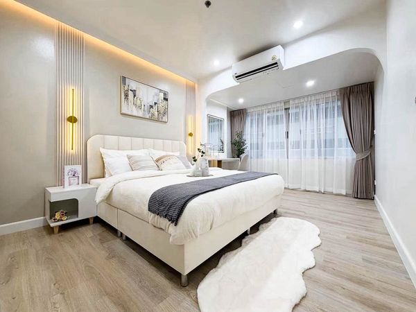 ขาย คอนโด บ้านประชานิเวศน์ 1 แบบ 1 ห้องนอน ขนาด 57 ตรม รีโนเวทใหม่ ตกแต่งสวย เฟอร์นิเจอร์ครบ ใกล้ BTS วัดเสมียนนารี ประชาชื่น งามวงศ์วาน : MF26S-003