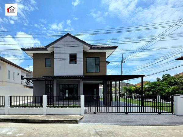 ขายบ้านเดี่ยว หลังมุม ประดับดาว 1-4 ท่าอิฐ-ราชพฤกษ์  บ้านหลังใหญ่ รีโนเวทใหม่ 400 เมตร จาก ถ.ราชพฤกษ์ ใกล้รถไฟฟ้า 